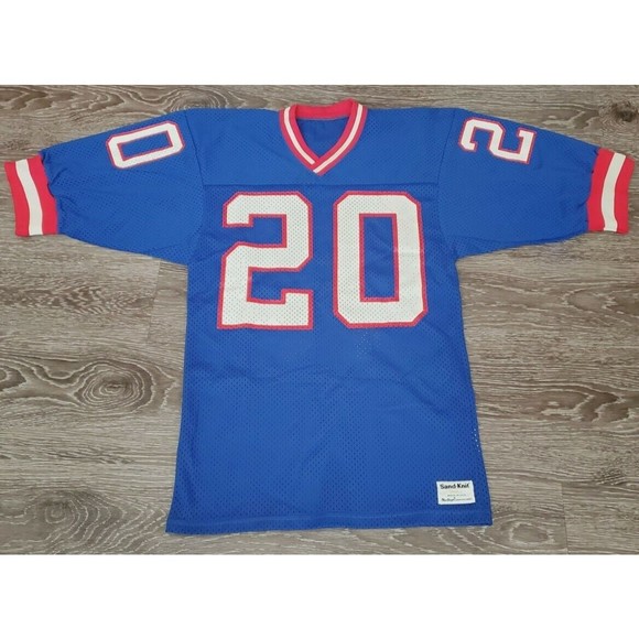 Vintage 80s New York Giants MacGregor Sand-Knit Jersey #20 Joe Morris Sz Small